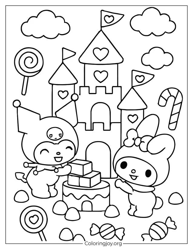 Kuromi & My Melody’s Candy Castle Fun