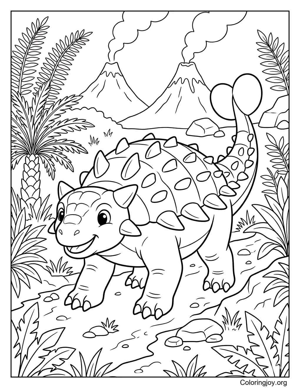 Jungle Adventure Ankylosaurus