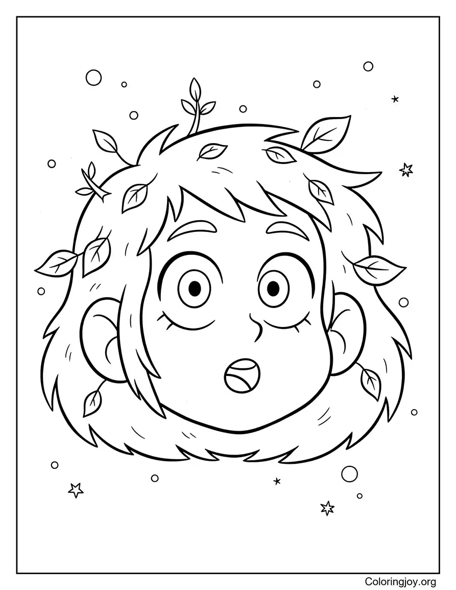 Anne showing a surprised expression in a close-up character moment.