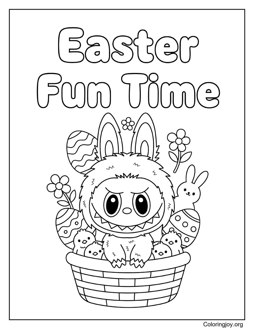Labubu Easter Fun Time