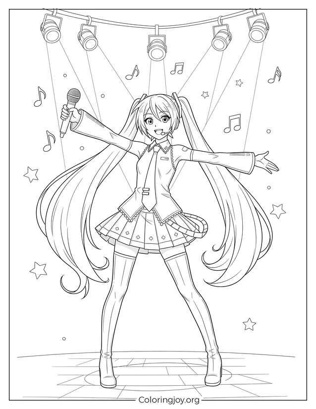 Hatsune Miku Concert Performance