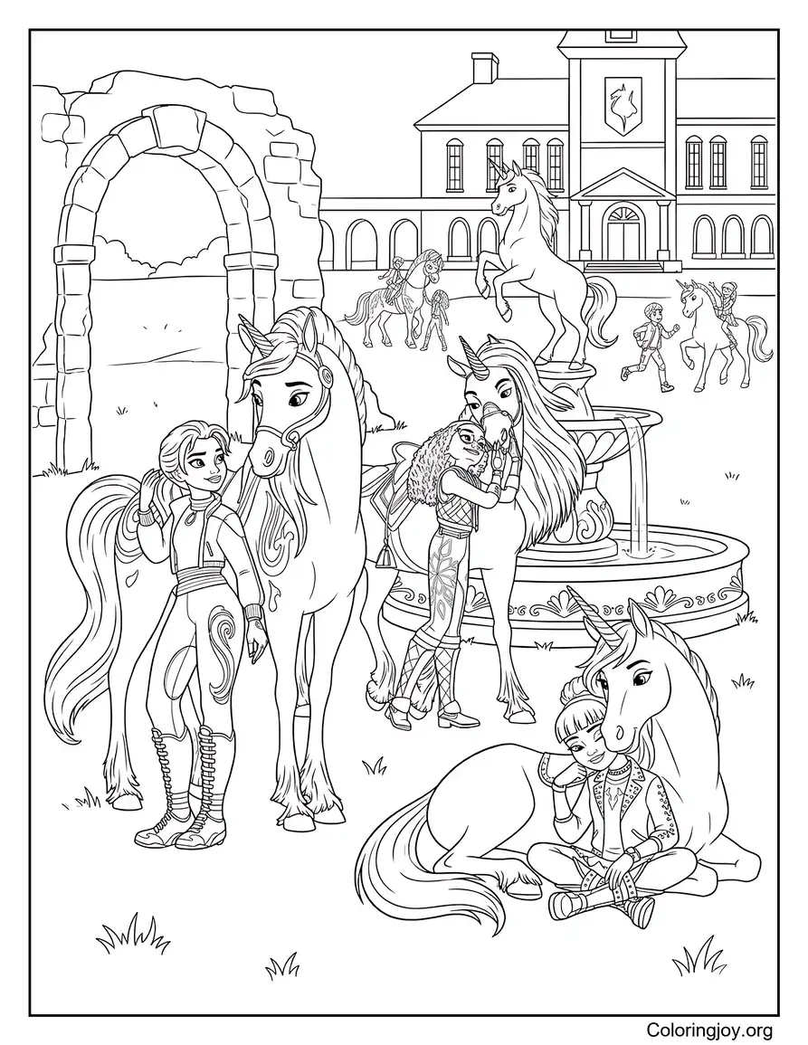 Unicorn Academy Riders