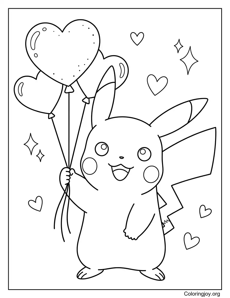 Pikachu Valentine