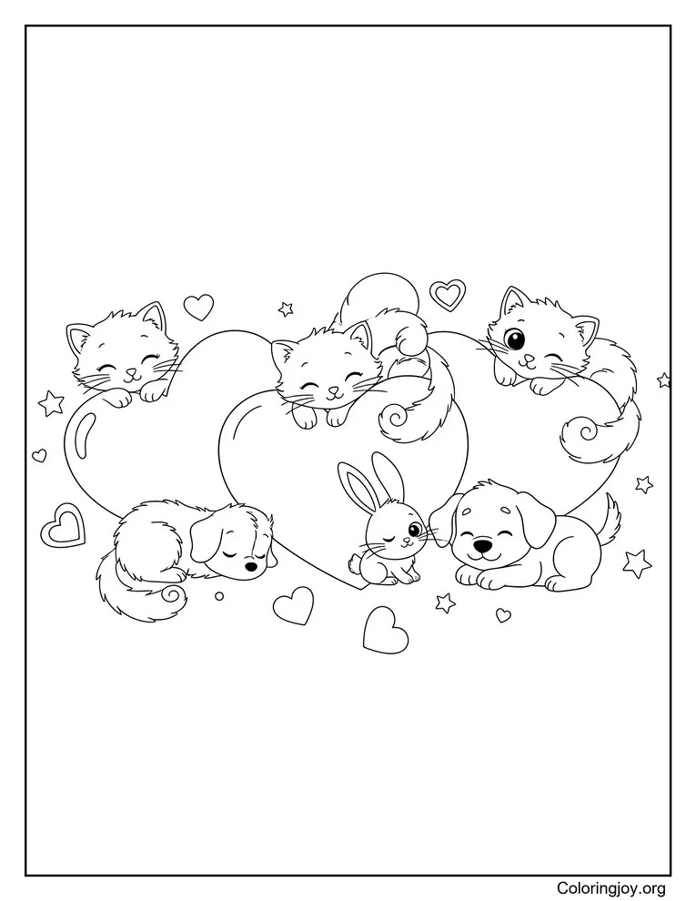 Heart Hugging Animals
