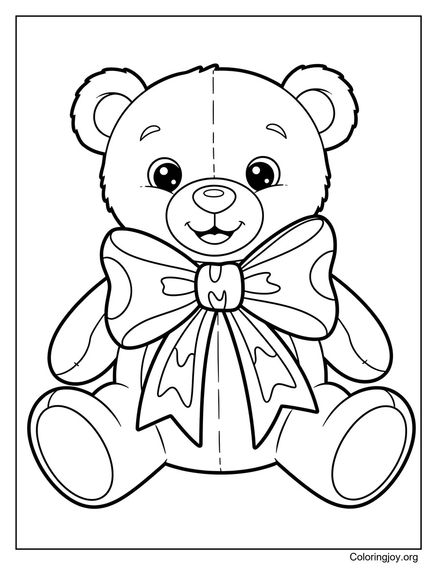 Teddy Bear Ribbon