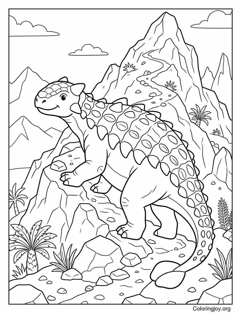 Mountain Journey Ankylosaurus