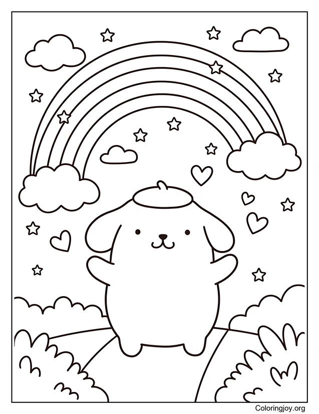 Chasing Rainbows with Pompompurin