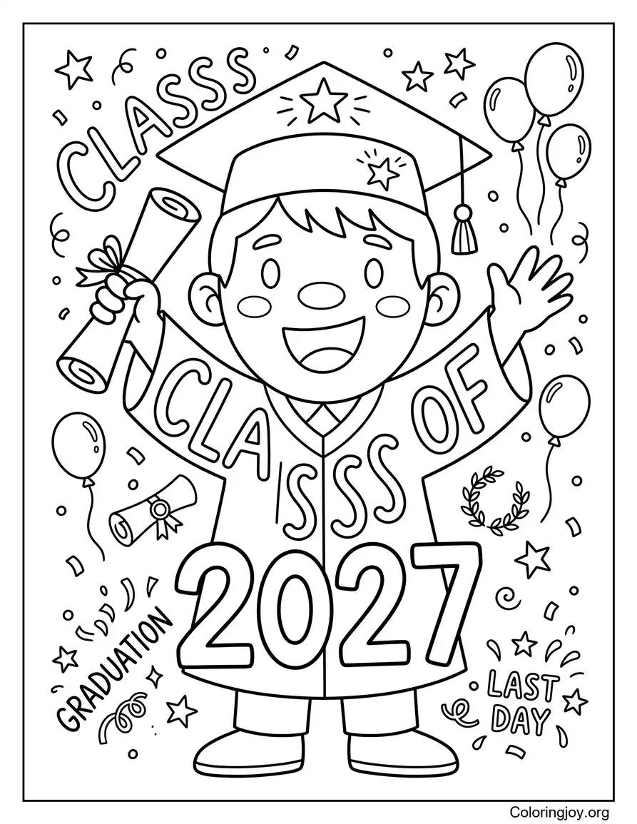 Class Of 2027 Graduation Celebration Outline