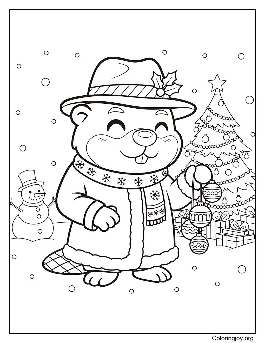 Bobrito Bandito winter to color