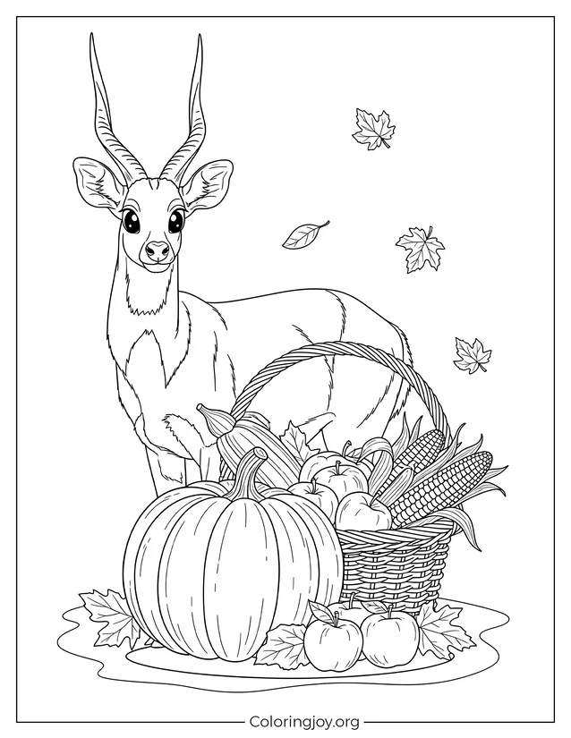 Saola Thanksgiving Harvest - Free Printable