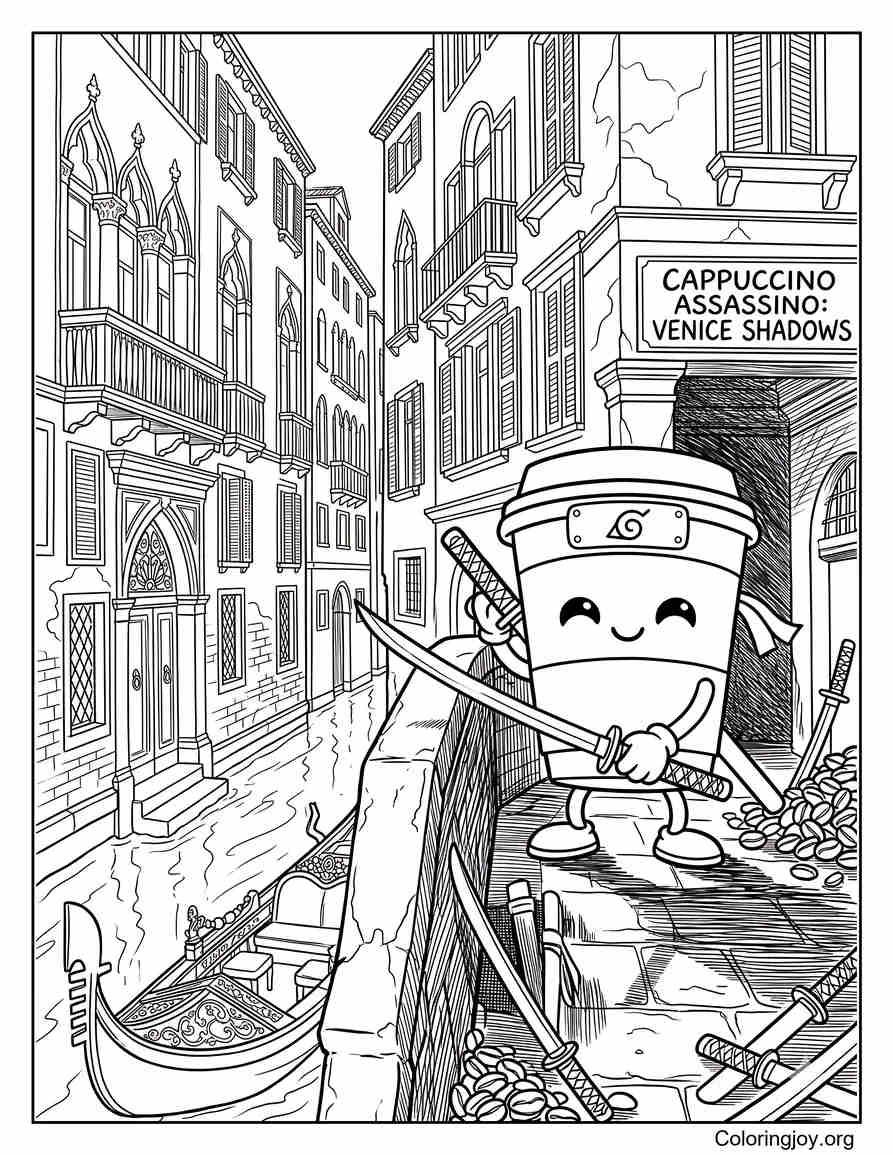 Cappuccino Assassino In Venice Shadows