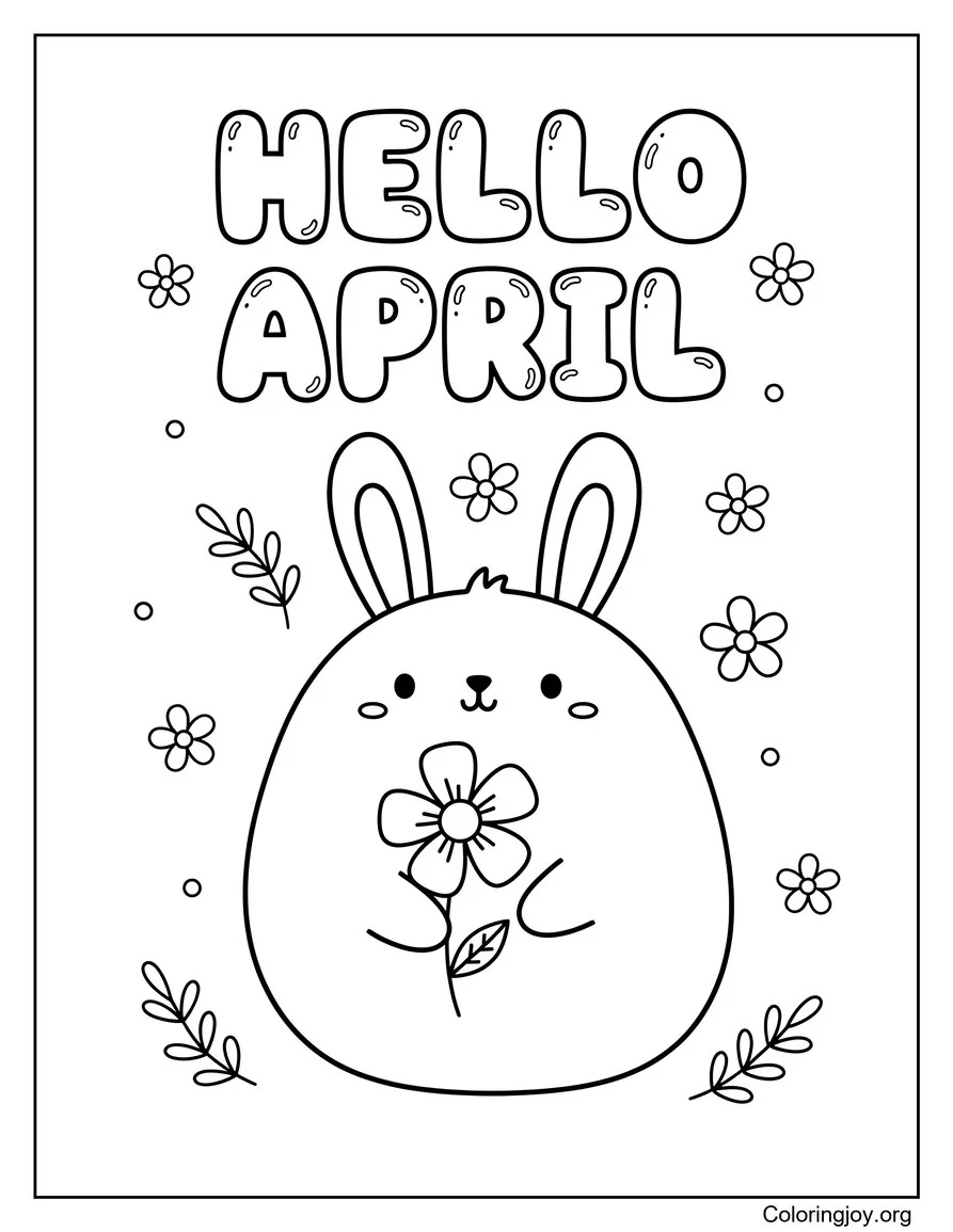 Hello April Bunny Smile
