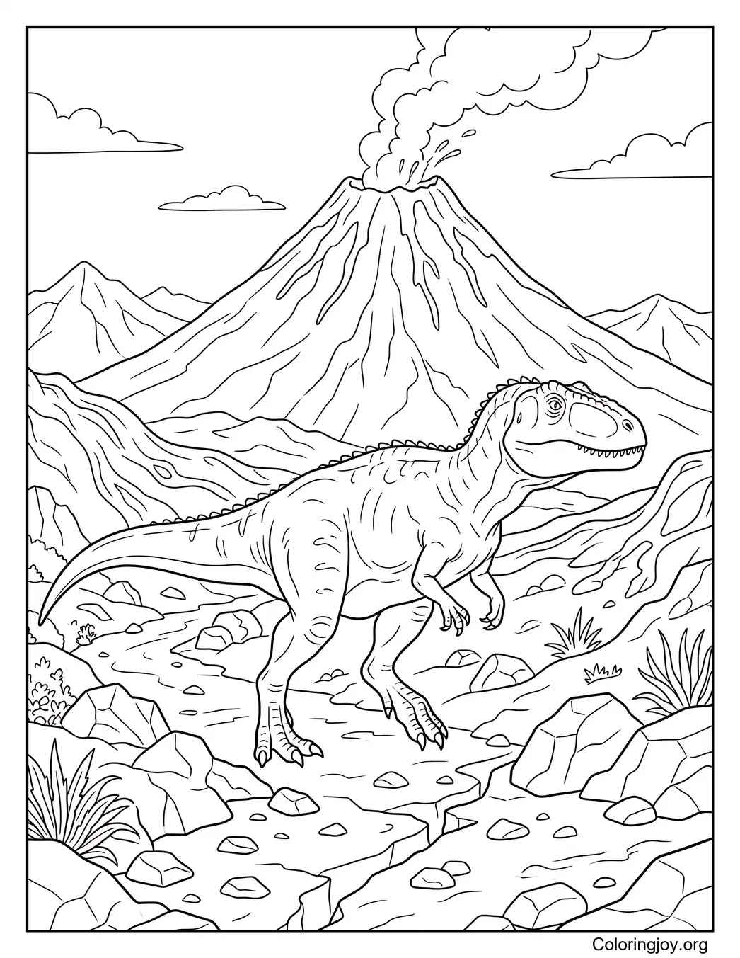 Volcano Explorer Giganotosaurus