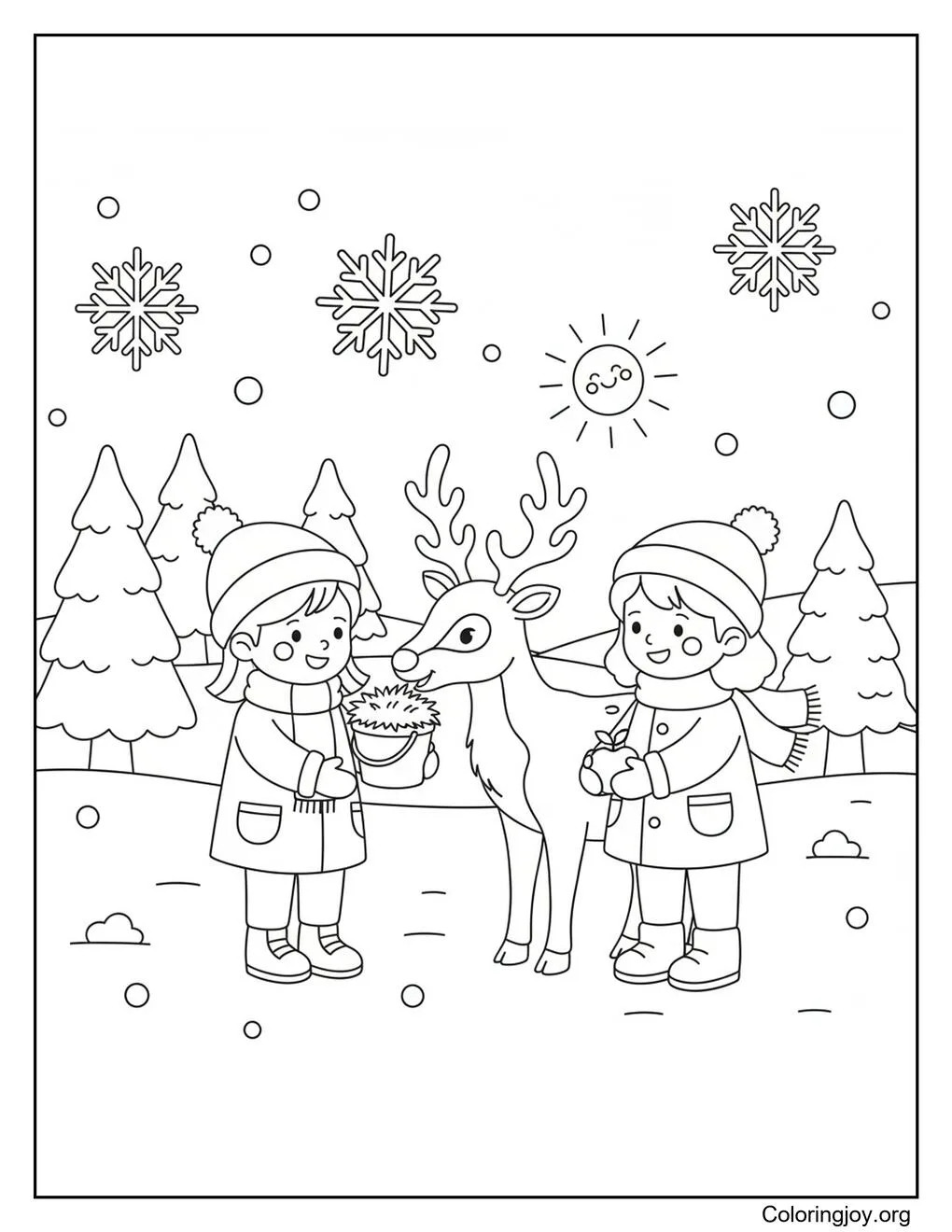 Reindeer Feeding