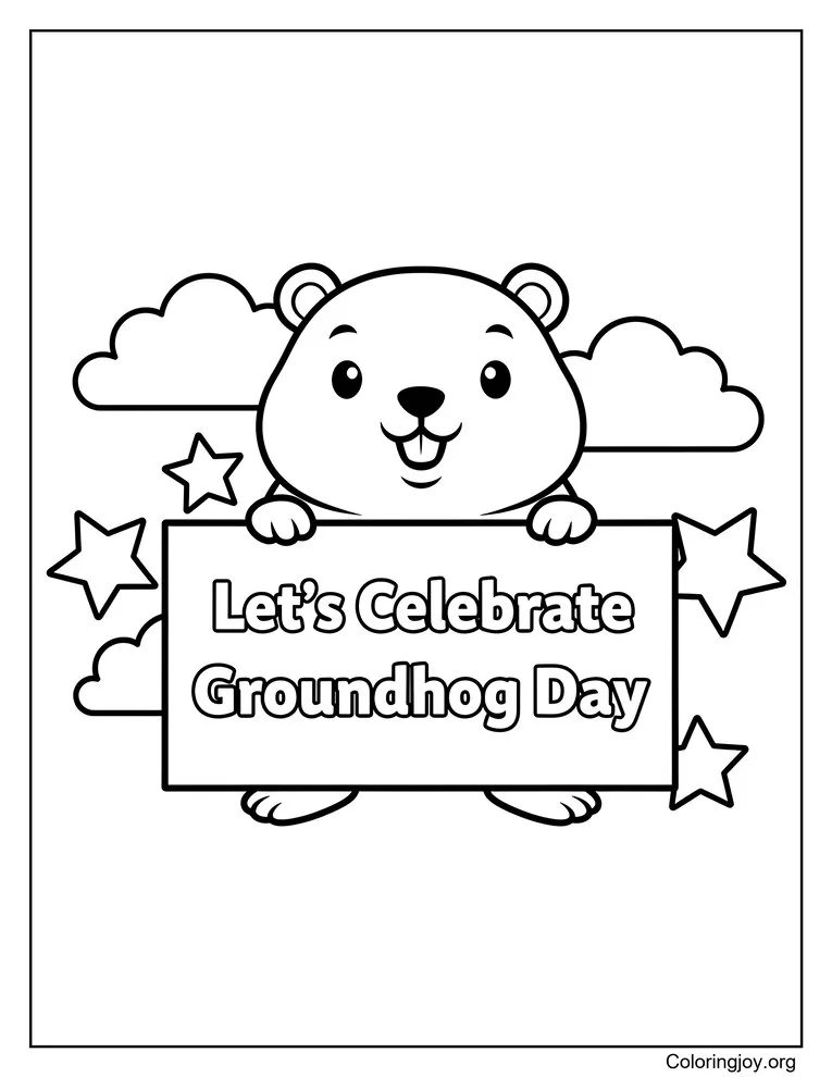 Lets Celebrate Groundhog Day
