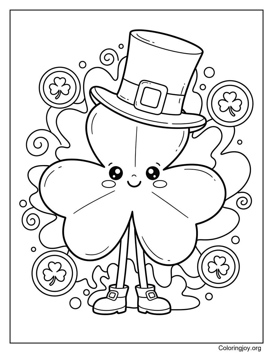 Heart Shaped Shamrock Bouquet