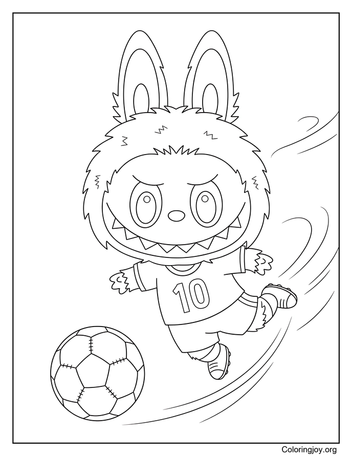 The Perfect Striker Kick Labubu