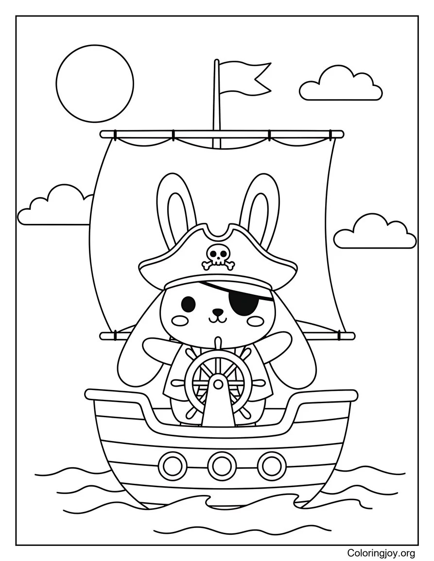 Bunny Firefighter Saving the Day