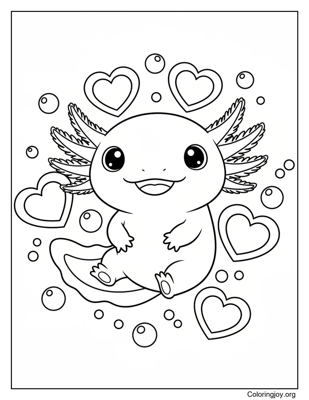 A cute cat appears holding a heart in a calm Valentine moment.