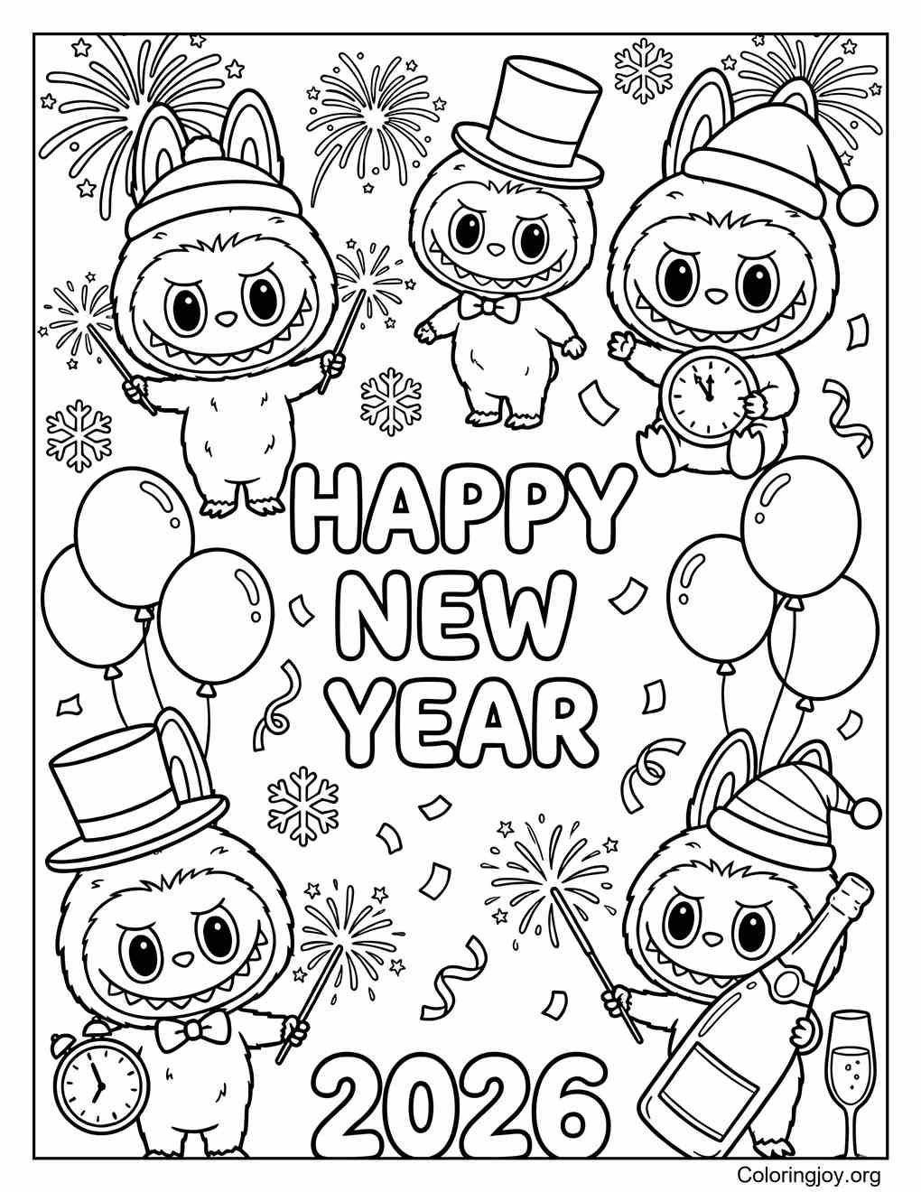 Labubu Crew Cheers 2026
