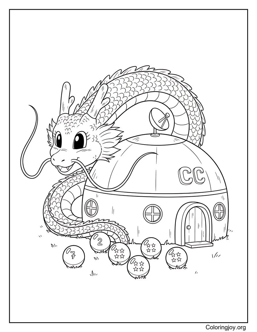The Friendly Dragon's Capsule Home