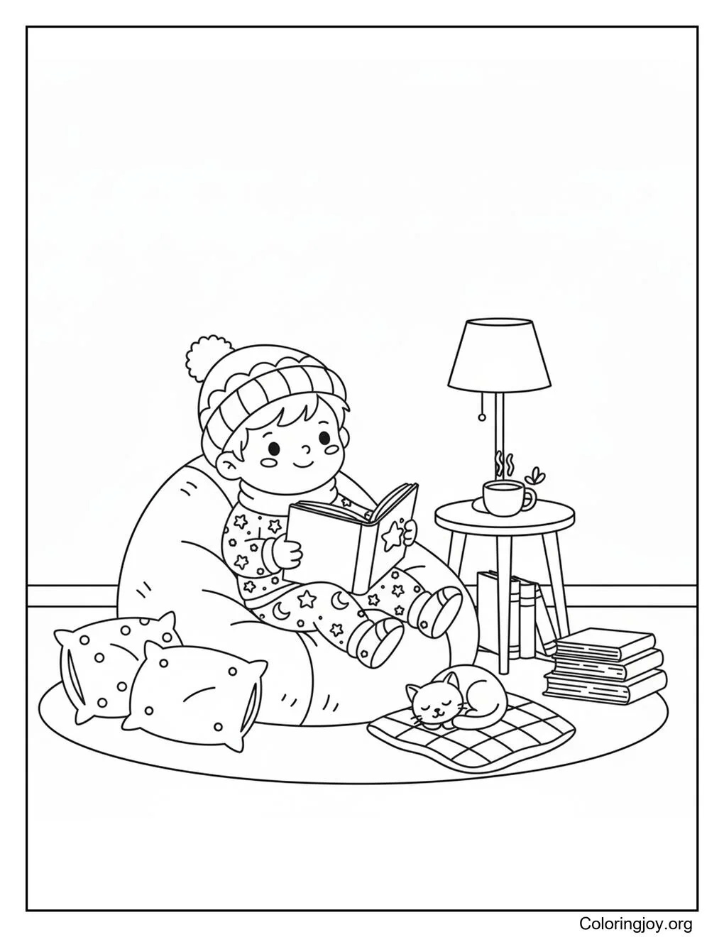 Pajama Lounging