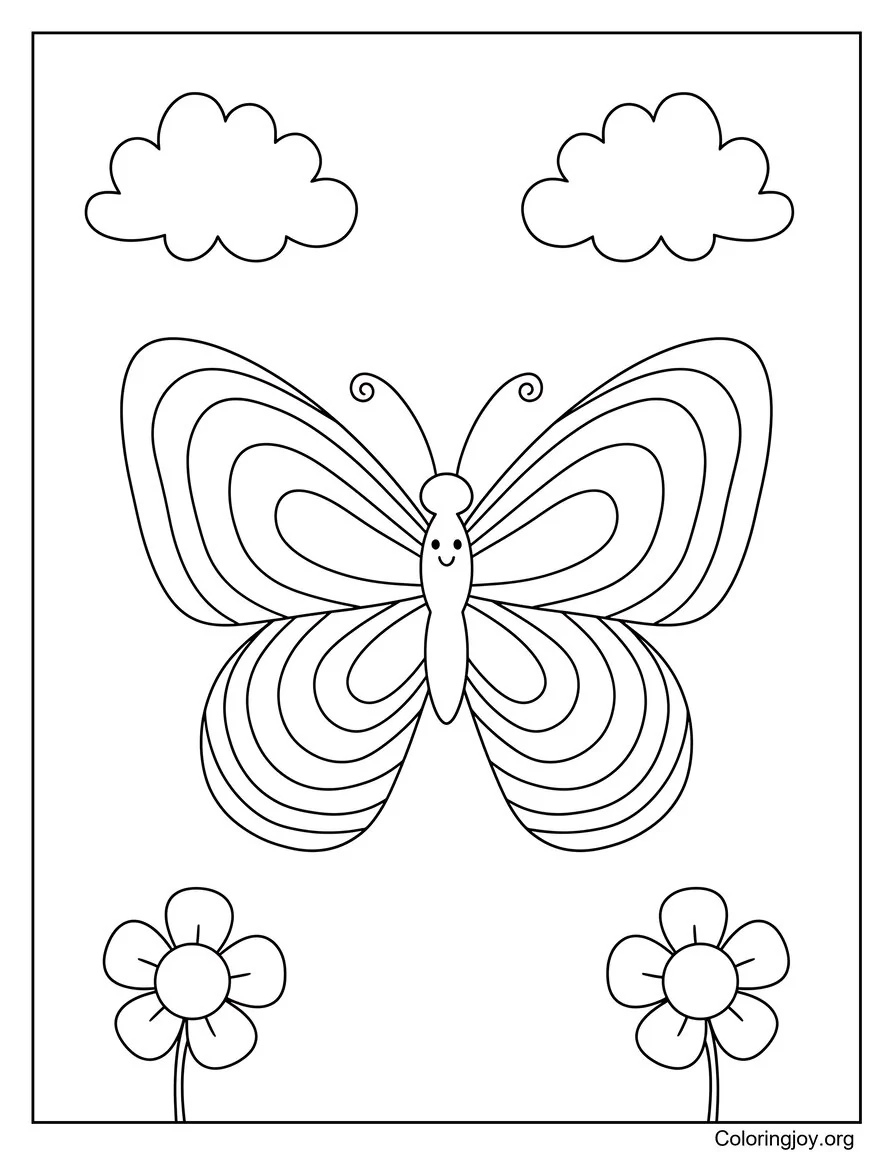 Rainbow Butterfly
