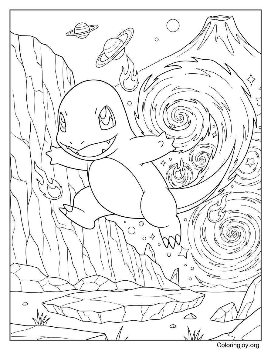 Charmander and Charizard