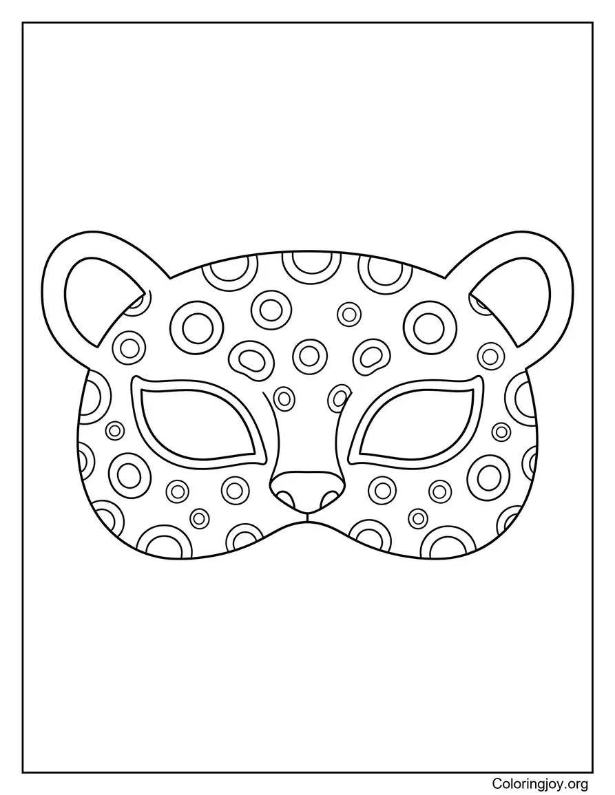 Leopard Mask Craft
