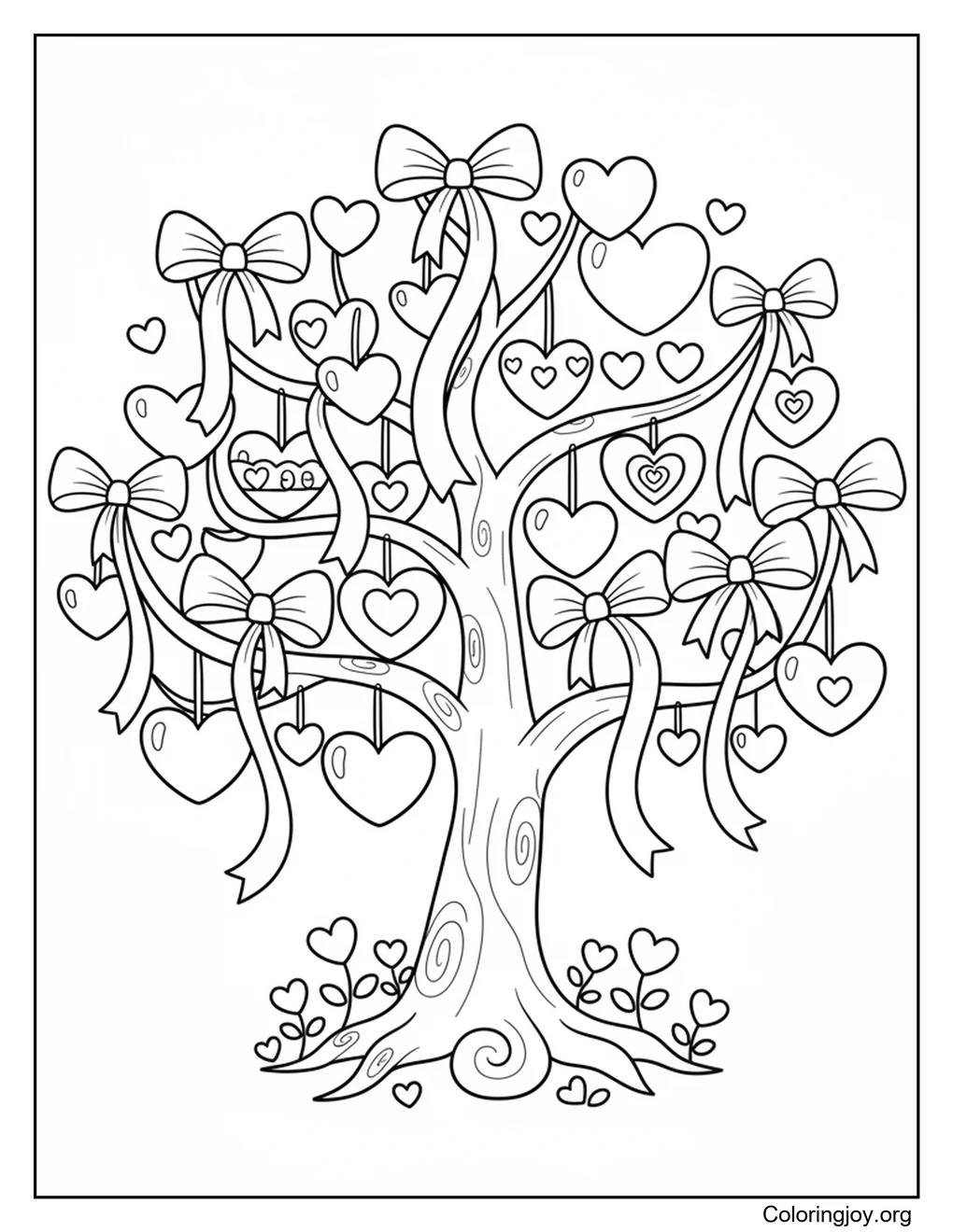 A bouquet of Valentine roses fills the page with love.