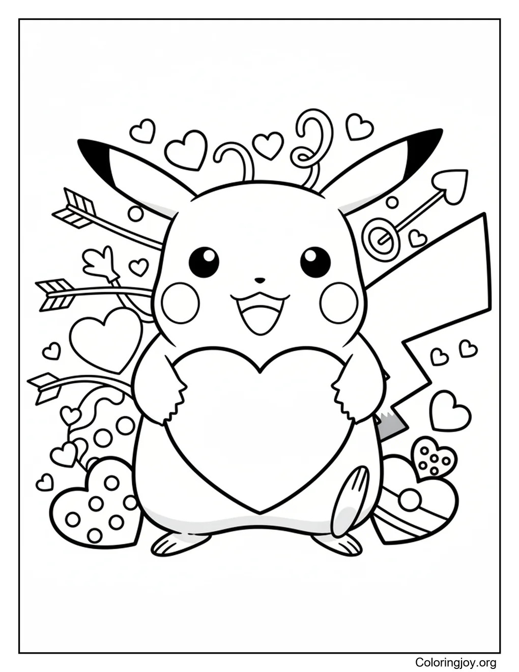 Pikachu Valentine