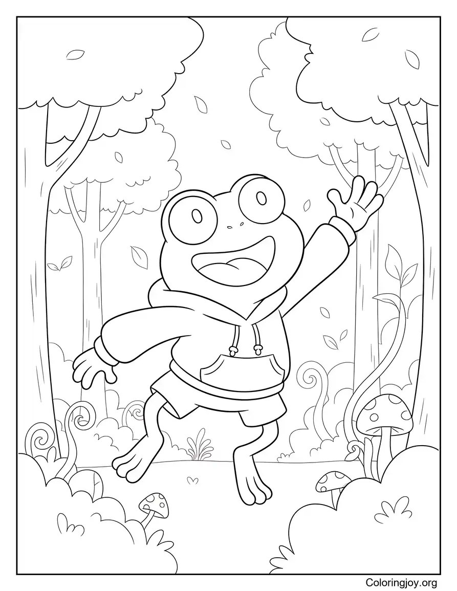 Sprig exploring deep forest paths filled with plants and mystery.