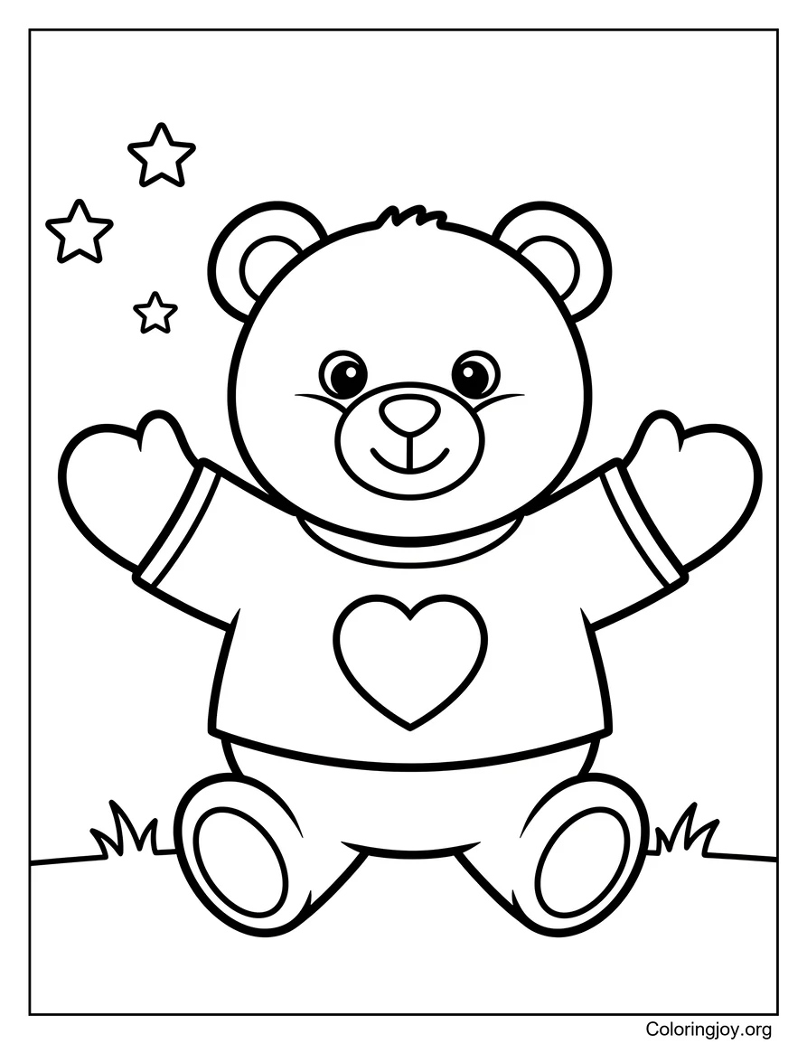 Teddy Bear Heart Shirt