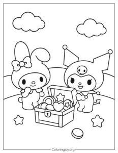 My Melody and Kuromi Find a Treasure Chest