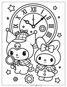 My Melody and Kuromi Time-Traveling Detectives