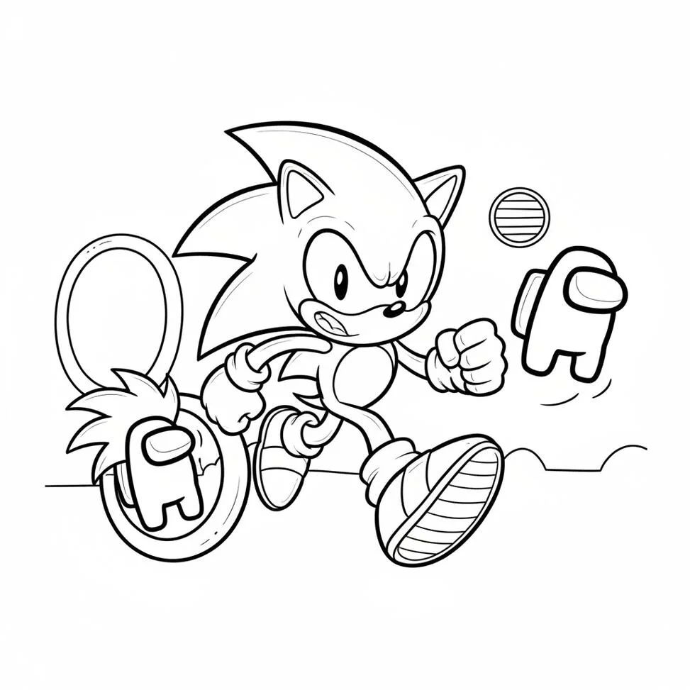 Sonic and Among Us
