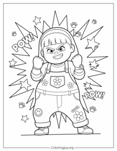 Abby’s Power Pose - Turning Red