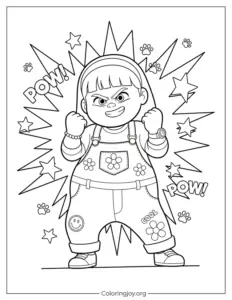 Abby’s Power Pose - Turning Red