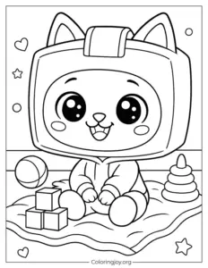 Adorable Baby Foxy LankyBox