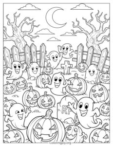 Haunted Pumpkin Graveyard