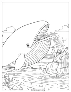 Jonah Freed from the Whale