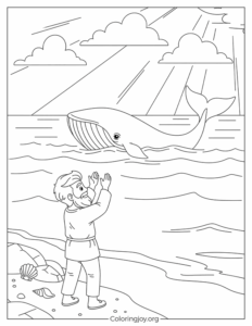 Jonah Thankful on the Shore