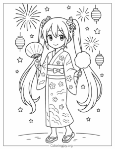 Yukata Festival Miku