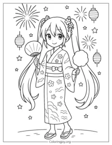 Yukata Festival Miku