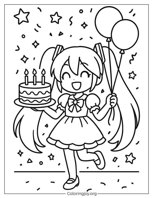 Fiesta de cumpleaños Miku