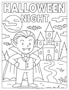 Halloween Night Vampire