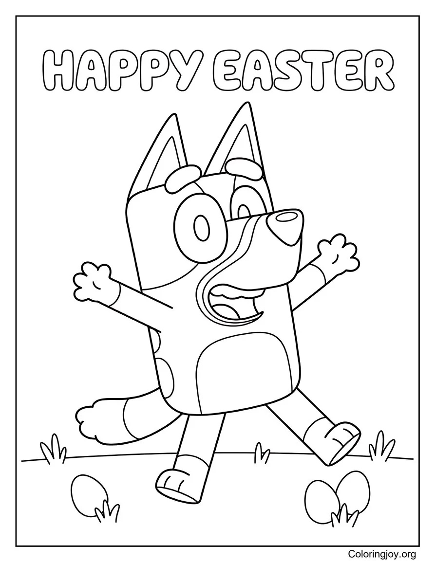 Bluey – Happy Easter