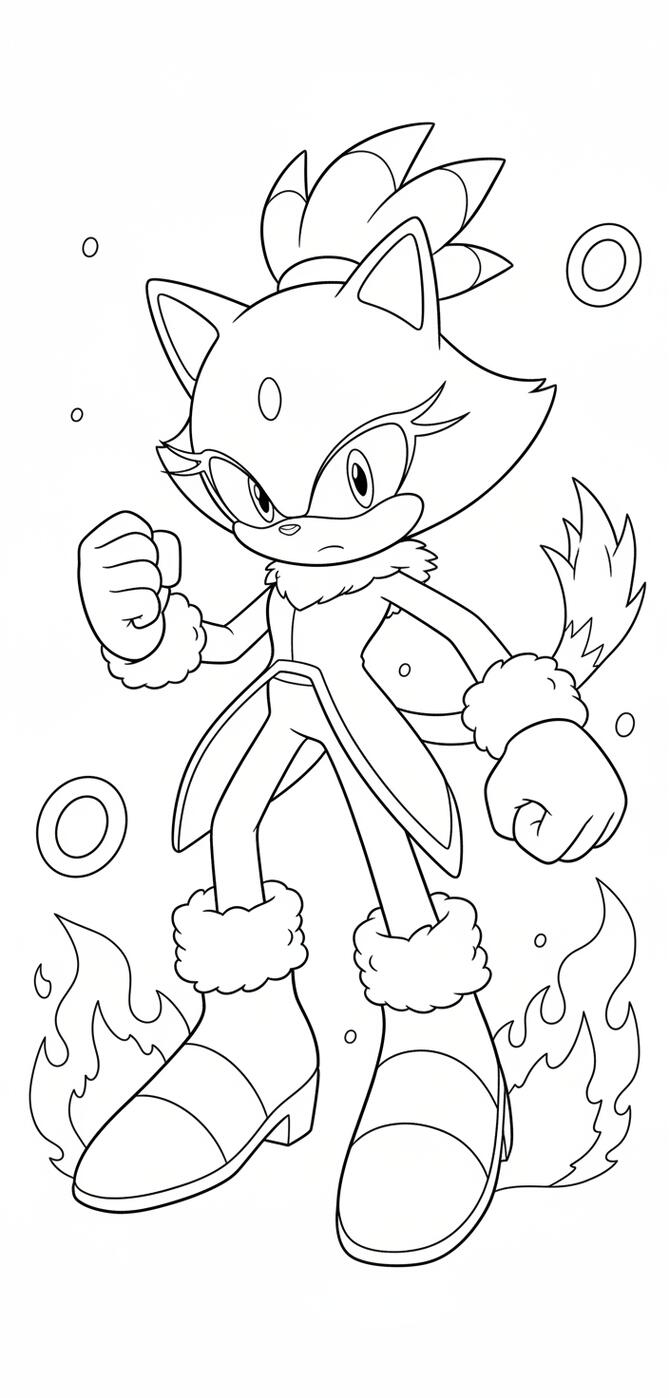 Blaze the Cat Sonic