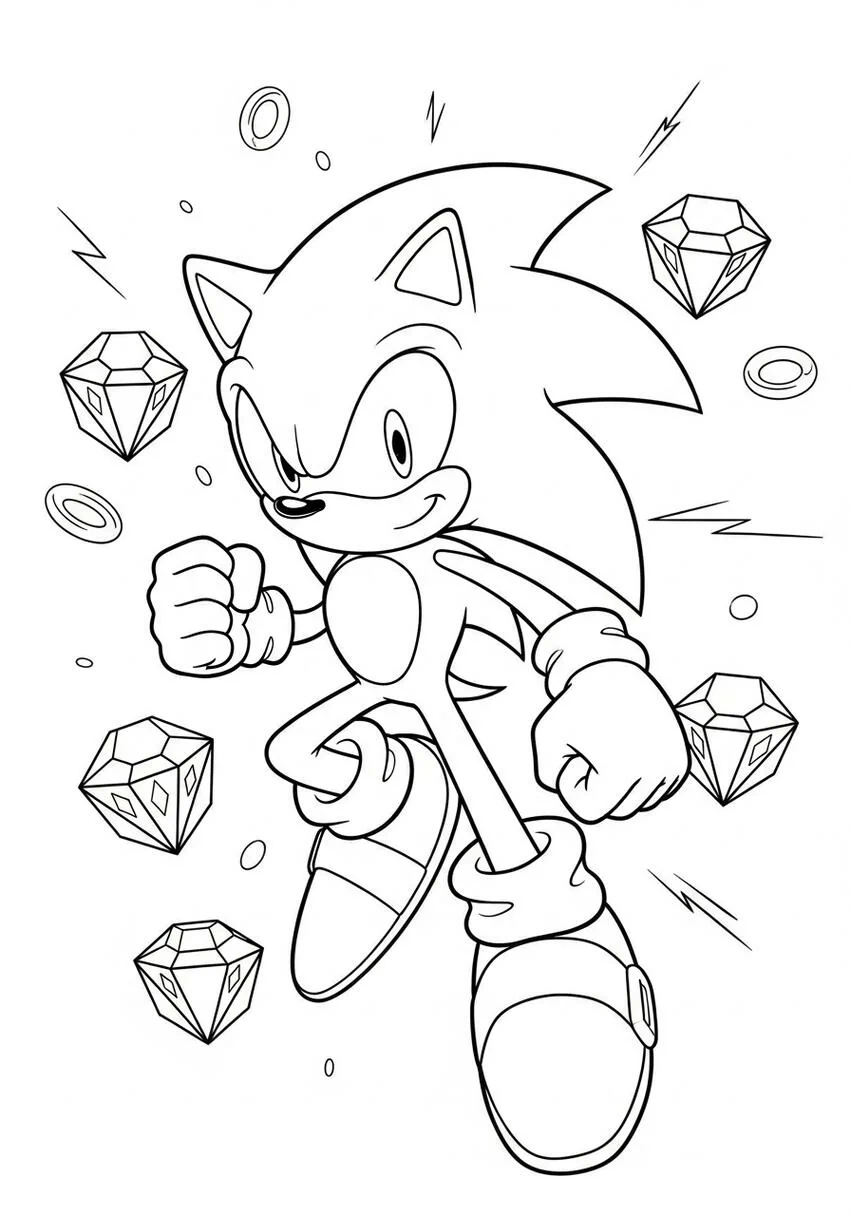 Chaos Emerald Sonic