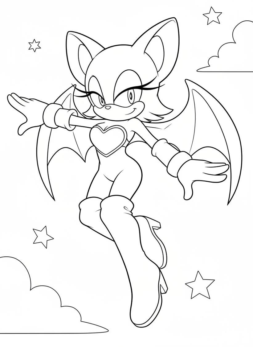 Rouge el murciélago Sonic